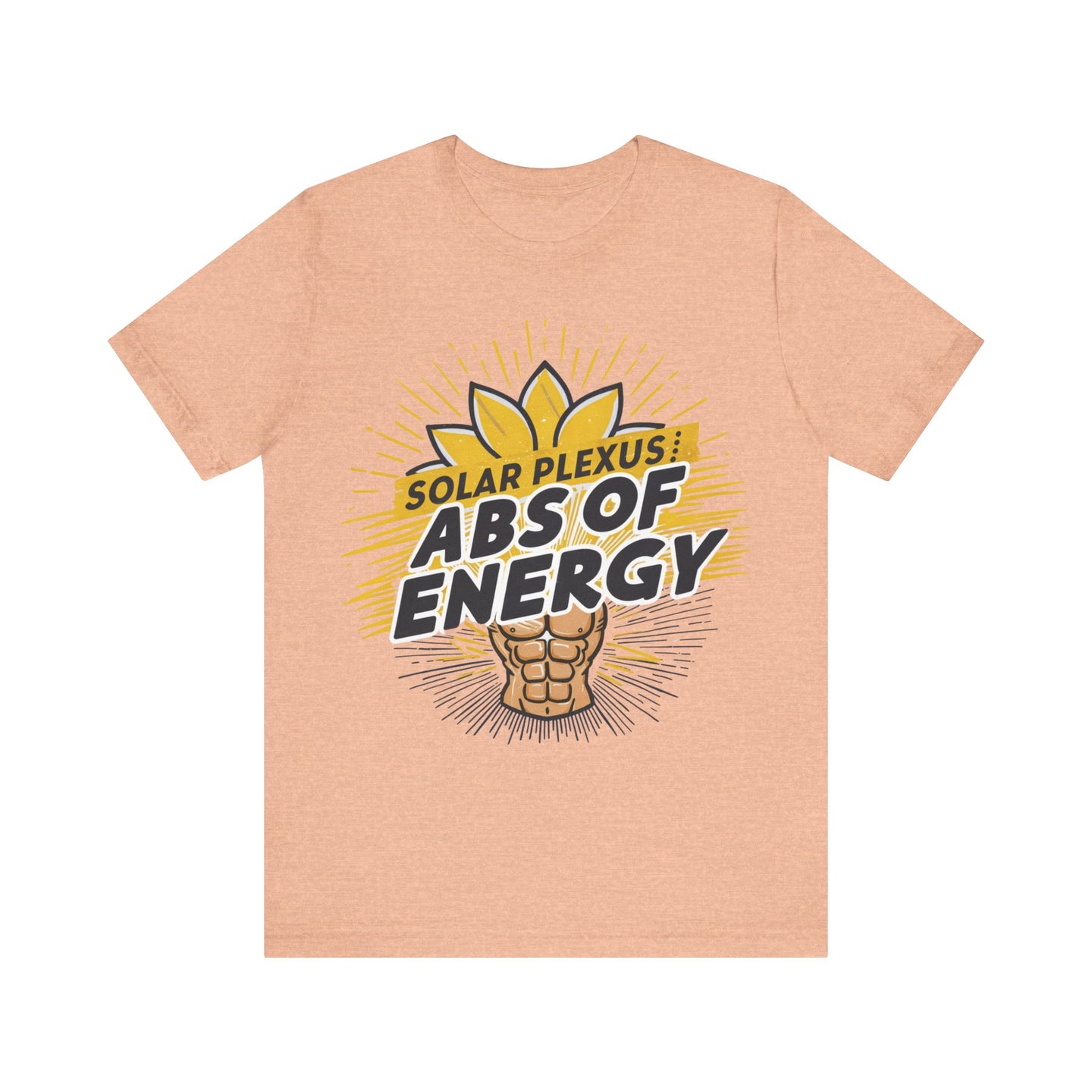 Solar Plexus Chakra Abs of Energy Tee
